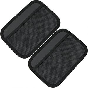 Lot de 2 Sacs en Filet pour Coffre de Voiture - 2 Sacs de Coffre de 20,2 x 13,8 cm - Filet de Rangement - Filet de Rangement - Filet élastique pour téléphone Portable. (gexuamz, neuf)