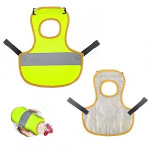 1Pcs Harnais De Poulet Poule, Poulet Gilet Réfléchissant Gilet Réglable Polyester, Animaux De Compagnie Tablier De Poule, pour Support Protection Plumes De Poules,Canards,Oies, Chiens, Volailles. (CZlinOduMMX, neuf)