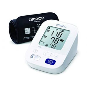 OMRON HEM-7155-E Tensiomètre brassard électronique comfort M3 Blanc (Parapharmacie Centrale, neuf)
