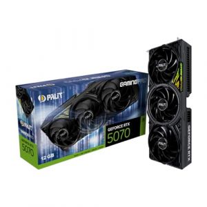 Palit GeForce RTX 5070 GamingPro (12 Go GDDR7/PCI Express 5.0/MHz/28000 MHz) (Tec & More, neuf)