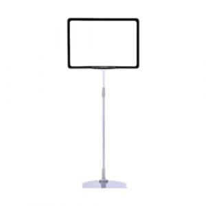 Amagogo Porte-affiche r&eacute;glable, porte-affiche sur pied, robuste, support d'&eacute;tiquette de prix de supermarch&eacute;, support d'&eacute;tiquette promotionnelle, Noir (amagogouk, neuf)