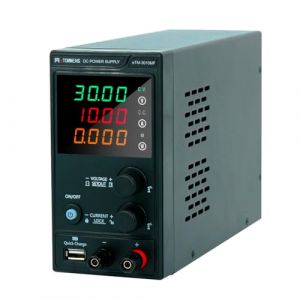 Alimentation DC Variable R&eacute;glable, 0-30V 0-10A, Alimentation de Laboratoire R&eacute;gul&eacute;e &agrave; Commutation, Affichage LED Haute Pr&eacute;cision 4 Digits, Port USB 5V/2A, R&eacute;glage Fin et Grossier (Dongguan eTOMMENS Intelligent Manufacturing Co., Ltd., neuf)