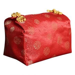Gralara Boîte de rangement cosmétique multi tissu fonctionnel organisateur alimentaire boîte de rangement pour le bureau, Rouge (GUOHUII, neuf)