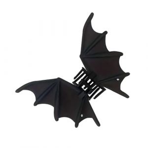 Bat Hair Clip, Gothic Wing Jaw Clamp, 4.13x3.15in Non Slip Claw Clip, Lightweight Secure Grip, Spooky Halloween Design for Women, Cosplay, Holiday Parties, Masquerade, Themed Events (changpei, neuf)