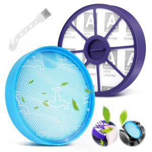Lot de 2 Filtre Aspirateur HEPA Compatible avec Aspirateur Dyson DC19 DC20 DC21 DC29, Replacement Filtre Lavable Pi&egrave;ces et Accessoires, Filtre Lavable Haute Performance pr&eacute;moteur Aspirateurs &agrave; Main (camelorapi2, neuf)