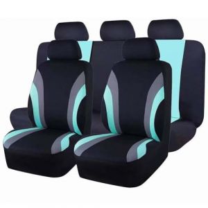 IUHYGUHGTFS Ensembles Housses De Si&egrave;Ge Voiture pour Opel Mokka X 2012-2025, Auto Tissu Couvre Siege Set Complet Avant Et Arri&egrave;Re Antid&eacute;Rapant Accessoires De Si&egrave;Ge De,E (songyongfei, neuf)