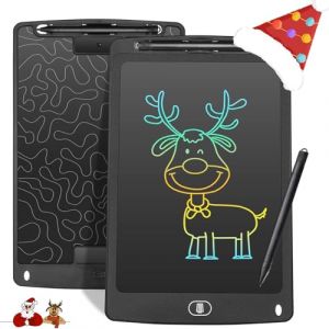 Czemo Tablette d'écriture LCD colorée 10Pouces,Planche à Dessin de Tablette Graphique Doodle Pad Enfants Jouets Cadeaux pour garçons Filles Adultes électronique Memo Board (Noir) (Gazmoonwalk Trade Kft., neuf)