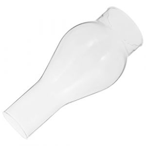 Didiseaon Abat-jour En Verre Pour Lampe &agrave; P&eacute;trole Vintage 35mm, Chemin&eacute;e De Lampe &agrave; Huile Transparente, Accessoire R&eacute;sistant Au Vent, Remplacement Pour &Eacute;clairage D'urgence Et Camping (Panvalua, neuf)