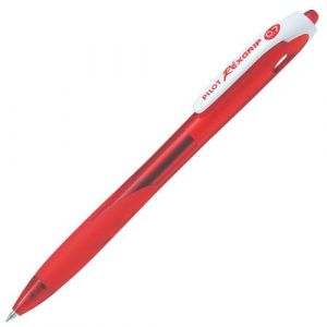 Pilot BegreeN Fine RexGrip Lote de 10 Stylo bille Rouge (GAIA & EMMA, neuf)