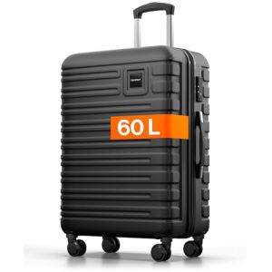 Travely Valise en Polycarbonate, Taille L, 67 cm, Volume int&eacute;rieur 60 L, Valise &agrave; Coque Rigide tr&egrave;s Robuste avec roulettes Souples et Serrure TSA, Valises, Valises &agrave; roulettes (Travely, neuf)