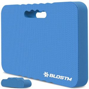 BLOSTM Tapis de Genoux Extra &Eacute;pais pour Le Jardinage - Grand Coussin de Genoux en Mousse Bleu, Protection pour Genoux R&eacute;sistante &agrave; l'eau avec 2 Textures pour Le Travail, Le Yoga, Le Bain de B&eacute;b&eacute; (JOVELA FR, neuf)
