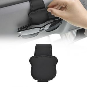 LQUYTA Porte Lunettes pour Voiture, Support Lunette Voiture, Magn&eacute;tique Support Lunettes pour Voiture Pare-soleil Accessoires, Pince &agrave; Lunette Auto, Pince pour Tickets et Cartes (CCtunCanton O&Uuml;, neuf)