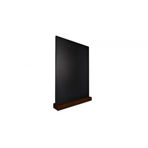 ALLboards Tableau Noir Double Face à Poser sur Table avec Base en Bois Format A6, Lot de 4 Pièces, Petit Tableau à Craie, Tableau Décorative (ALLboards France SARL, neuf)
