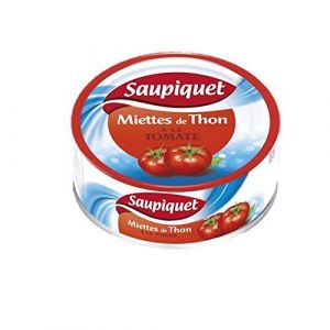 SAUPIQUET - Miettes De Thon À La Tomate 160G - Lot De 4 - Vendu Par Lot (A TA PORTE, neuf)