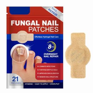 Luckinwish Toenail,Luckinwish Nail Fungus,Nail Repair Patches,Fungal Nail Patches For Toenails Extra Strong,Ingrown Toenail Corrector Patch,Helps Restore Nail Resilience For A Smoother (21Pcs) (JUZE, neuf)