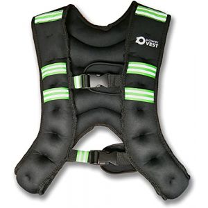 Gilet de Musculation RPM - Gilet lesté pour Le Cardio, la Musculation, Les entraînements au Poids du Corps, la Gymnastique suédoise, Le Fitness à Domicile (8kg) (Powerspin, neuf)