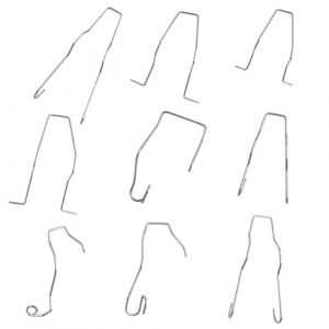 9 Pi&egrave;ces Support de Clip Ampoule H7 Retenue, Pince &agrave; Ressort de Retenue pour Phare Voiture, Rechange Durable pour Ampoule de Phare Automobile, Clip de Phare Universel Compatible avec H1/H3/H4/H7 (XianYuanLian, neuf)