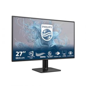 Philips Moniteur 27E2N1110 27 Pouces FHD, 120 Hz, IPS, 1 ms MPRT, Adaptive Sync (1920 x 1080, HDMI 1x 1.4, DP) Noir/Rouge (x-kom, neuf)