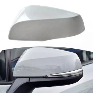 Coque de r&eacute;troviseur de voiture, compatible avec Toyota pour RAV4 mod&egrave;les 2020-2023, coque de r&eacute;troviseur ext&eacute;rieur c&ocirc;t&eacute; conducteur (blanc-L) (Oceanialend, neuf)