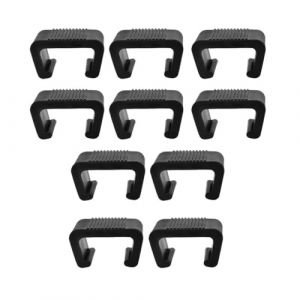 JSGHGDF Lot de 10 clips pour meubles d'extérieur - Pour canapé de terrasse - Pinces pour meubles en rotin - Attaches de chaise en osier pour connecter les sections (guangzhoushiyicongdianzikejiyouxiangongsi, neuf)