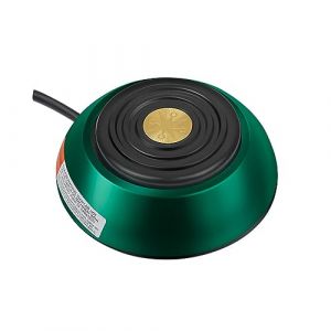 TTOOGO P&eacute;dale de pied de tatouage en acier inoxydable - interrupteur de tatouage rond &agrave; 360 &deg; avec base antid&eacute;rapante, c&acirc;ble de 1,45 m, conception pond&eacute;r&eacute;e pour la machine &agrave; tatouage,Vert (TTOOGO-fr, neuf)