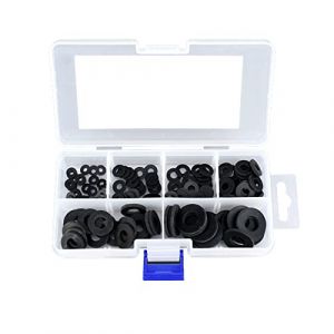 1set 120pcs Caoutchouc Nitrile Étanchéité À L'huile Joint Plat Kit De Réparation De Joint O-Ring En Nitrile En Boîte (jibaijia, neuf)
