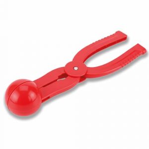 Active Peak Boules de Neige Moule &agrave; Boule de Neige 7 cm Snowball Maker Robuste Jeu d&rsquo;Hiver pour Enfants Presse &agrave; Boules de Neige sans Mains Froides (Rouge) (Pixkom GmbH, neuf)