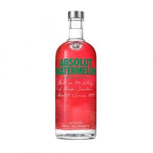 Absolut Vodka Watermelon, Vodka au goût de melon d'eau, alcool, 38%, 1 L (GOURMET EN CASA TCM, neuf)