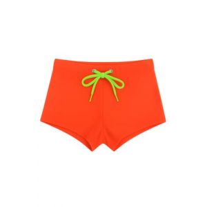 Maillot de bain pour enfants garçons Short Bermuda d'été Shorts (cod. 1200), Zt526 Orange fluo, 4-6 ans (3E S.R.L., neuf)