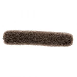 Efalock Clip à cheveux Boudin chignon avec pressions 23cm Marron Métal Unie Rétro 35 gramme pour Femmes adultes, occasions spéciales (GOUIRAN BEAUTÉ, neuf)