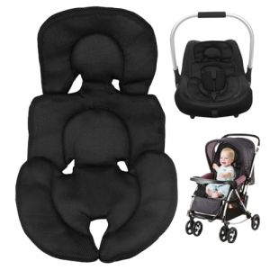 SKIKHN Coussin de Siège Réversible pour Poussette, Coussin de Siège pour Poussette, Coussin de Siège Auto pour Bébé, Réducteur de Siège pour Nouveau-né, pour Poussette, Siège Auto, Chaise Haute. (ENSHISHISHUBAODIANZISHANGWUYOUXIANGONGSI, neuf)