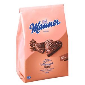 coeur de la cr&egrave;me de truffe Manner rhum (Austrianshop, neuf)