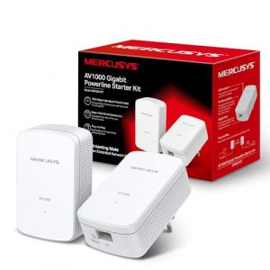 MERCUSYS MP500 KIT TP-Link CPL 1000 Mbps, Port Gigabit, Pack de 2 CPL - Pratique pour Profiter du Service Multi-TV &agrave; la Maison, Compatible avec Toutes Les Box (You Get - Innovation & Technology, neuf)