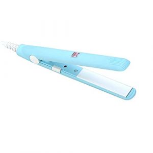 Lisseur Cheveux,Fer &agrave; Lisser 2 en 1,Fer &agrave; Friser Tourmaline Plaque Chauffante Beaut&eacute; Plat Pour Tous Types de Cheveux,la Maison ou le Salon (Bleu) (Relysee, neuf)