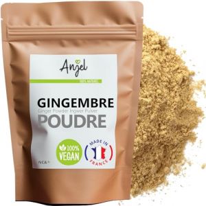 Gingembre en Poudre - Racine de Gingembre Moulu 100% Naturel (ANJEL BOUTIQUE - MAISON DU GOUT, neuf)