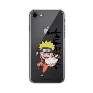 Coque pour iPhone 7 - iPhone 8 - iPhone SE - iPhone SE 2022 Officiel Naruto,Baby Ramen pour prot&eacute;ger votre t&eacute;l&eacute;phone portable Coque en silicone souple transparente avec licence officielle (La Casa de Las Carcasas, neuf)