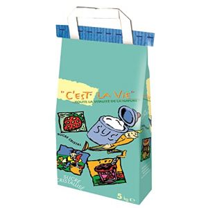 Sucre Cristalis&eacute; C'est La Vie 5kg/sac - Lot de 5, 10, 15 et 20kg - Exp&eacute;dition depuis France par la st&eacute; Bo Time (3) (Bo Time - Direct Fabricant, neuf)