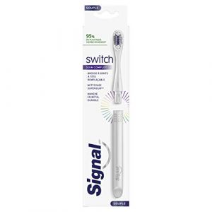Signal Switch Starter Kit Integral 8 Souple, Brosse À Dents et Têtes Remplaçables, 1 Unité (Lot de 1) (MAYOROGAAL, neuf)