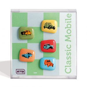 Coffret de FEVES galette des rois porcelaine Classic Mobile pour une Epiphanie Premium (FEVE ARTFUN, neuf)