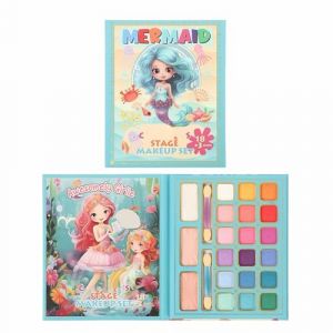 Maquillage Enfant Fille, Coffret Maquillage Non Toxique et Lavable, Palette Fard &agrave; Paupi&egrave;res, Set D&eacute;guisement Carnaval, Cadeau Princesse pour Filles Cr&eacute;atives (LISI STORE, neuf)