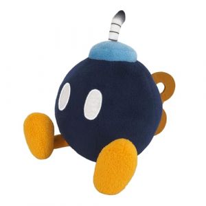 Super Mario All Star Collection 5" Bob-omb Plush, Small (AB-ZUM-SHOPPEN, neuf)