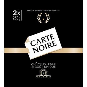 CARTE NOIRE - Café Moulu 500G - Lot De 3 - livraison offerte (PENNGUIN-FR, neuf)