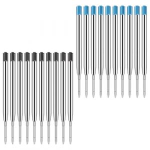 20 Pièces Recharge Stylo Bille Compatible avec Parker, Cartouche Stylo Bille, Recharges pour Stylo à Bille G2, Cartouches Compatible Format G2, Largeur de Trait 1.0mm, Encre Séchage Rapide (Shenzhenshifengjunkejiyouxiangongsi, neuf)