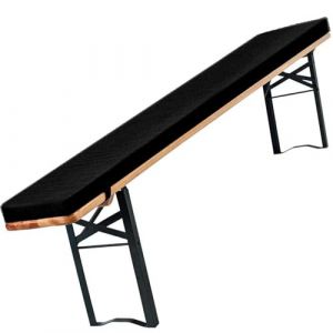 Coussin de Siège de Banc Jardin 110x25 120x30 150x40 220x25，3cm Epais Exterieur/Intérieur Coussin de Banc Lavable Antidérapant Assise Coussin(Noir,170x25x3cm) (Maedei Daner, neuf)