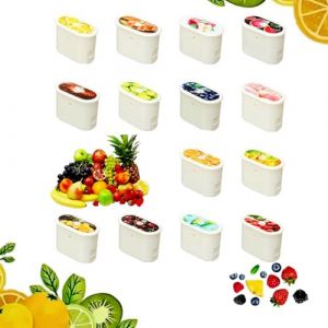 Lot de 10/14 capsules universelles de saveurs différentes pour bouteilles d'eau, sans sucre, 0 calories, capsules créatives aux fruits, découvrez plus de capsules de saveurs pour votre bouteille d'eau (MeetHardware, neuf)