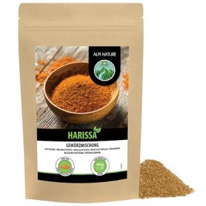 Mélange d'épices Harissa (500g), Épice Harissa, Mélange d'épices africaines 100% naturel, Préparation d'épices Harissa, sans additifs artificiels (Alpi-Trade, neuf)