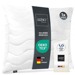 LILENO HOME Coussin de garnissage 45 x 45 cm - Lot de 1 - Coussin intérieur matelassé 45 x 45 cm - Pour les personnes souffrant d'allergies - En microfibre - Pour canapé (Discount-Deal24, neuf)