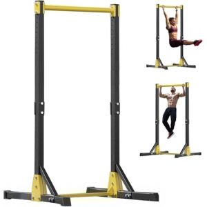 Pliable Power Tower Barre de Traction & Dip Station, Tour de traction avec 11 niveaux de hauteur, Barres de traction autoportantes pour salle de gym &agrave; domicile, Station de tour de tr (BACAN SKYSALES S.R.L., neuf)