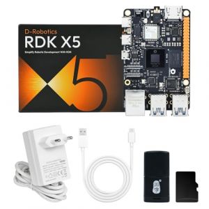 Yahboom RDK X5 Robot Development Board, 10TOPS Development Board, with Power Supply, 64G TF Card, Can be Connected to AI Large Language Model (8GB, Standard Kit) (Yahboom-EU, neuf)