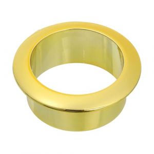 QUARKZMAN Passe Cable Bureau 1 Pcs 1.38 Pouce (35mm) Passe Fil Bureau en Nylon, Cache-Trou de C&acirc;ble en Plastique, Organisateur de C&acirc;bles et Cordons pour Armoire de Bureau, Dor&eacute; (QUARKZMAN, neuf)